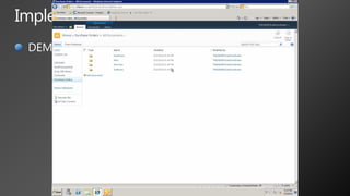 Chris Geier: Information Management in SharePoint 2010
