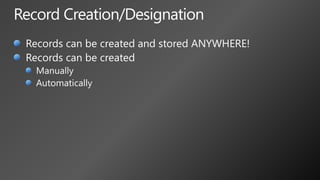 Chris Geier: Information Management in SharePoint 2010