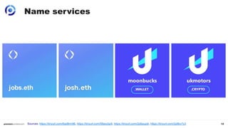 12
Sources: https://tinyurl.com/6ad8rm96, https://tinyurl.com/58ascbp9, https://tinyurl.com/2p8aupdr, https://tinyurl.com/2p8bv7y3
Name services
 
