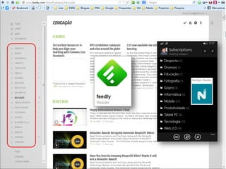 Feedly
41
Information management with Web 2.0 applications and practices
 