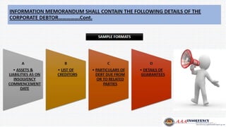 Information memorandum - Decoding and sample formats | PPTX