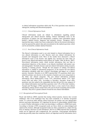 What Doctors Study.pdf Information Needs and Sources of Doctors | PDF