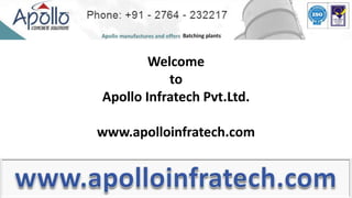 Welcome
to
Apollo Infratech Pvt.Ltd.
www.apolloinfratech.com
 