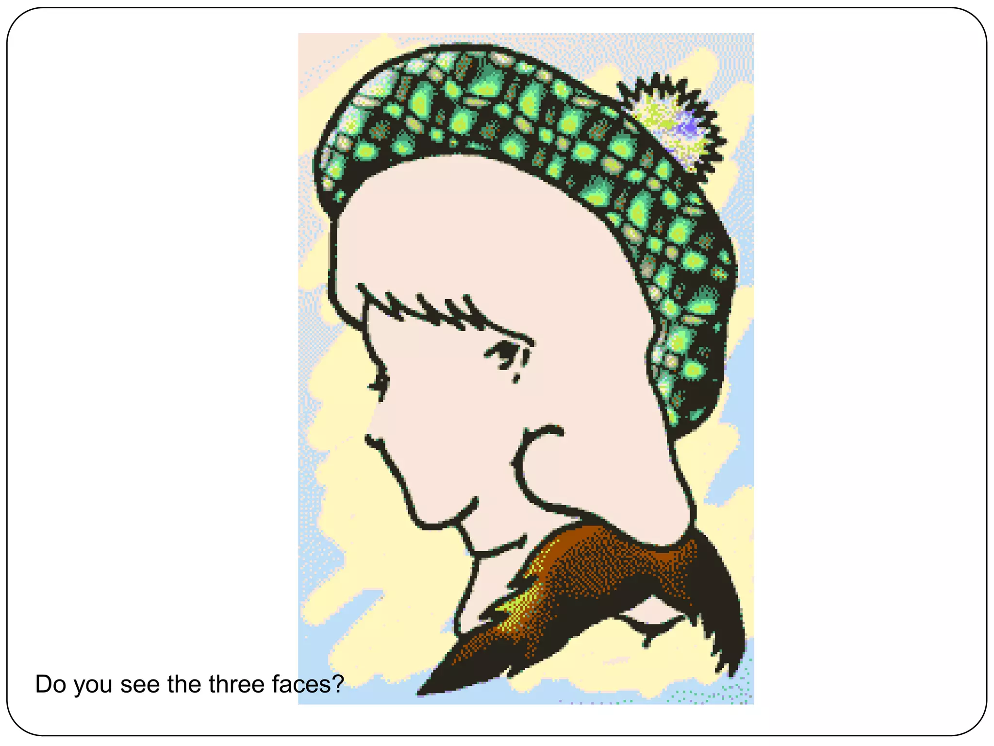 Do you see the three faces?