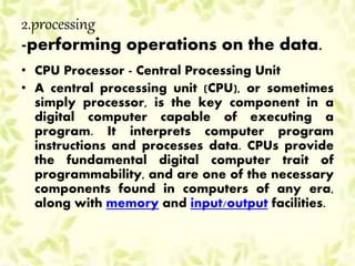 Information processing | PPTX