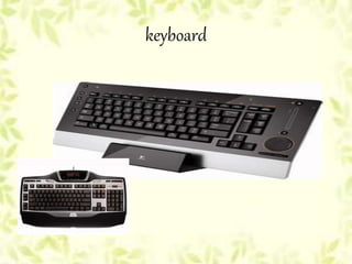 Keyboards Data Processing Information processing | PPTX