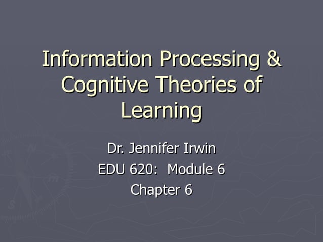 Information processing & cognitive theories of learning | PPT | Brain ...