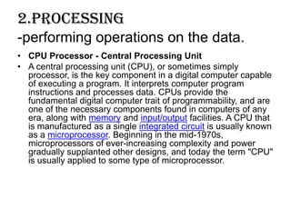Information processing cycle | PPTX