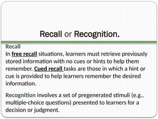 Comprehensive Overview of Information Processing Theory and Memory ...