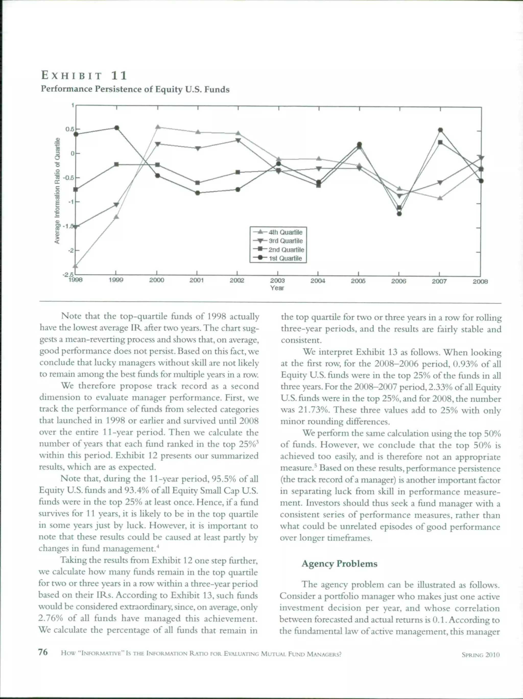 Information ratio mgrevaluation_bossert | PDF