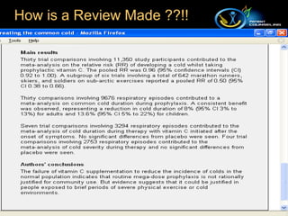 How is a Review Made ??!! 