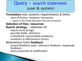 information retrieval in artificial intelligence | PPTX