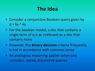 Information retrieval 13 alternative set theoretic models | PPTX