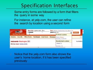 Information retrieval 3 query search interfaces | PPT