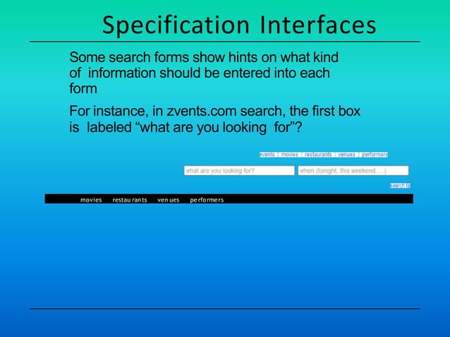 Information retrieval 3 query search interfaces | PPT