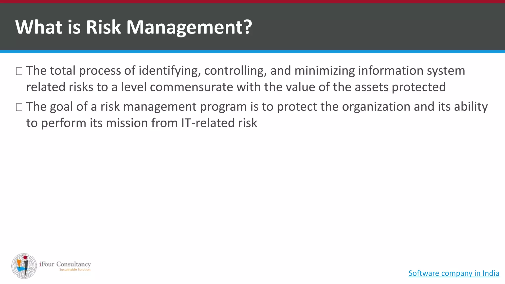 Information risk management | PPTX
