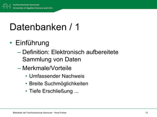Elektron. ZeitschriftenbibliothekKooperativer Dienst von und für über 555 Bibliotheken Ziel: Einfacher Zugang zu elektronisch erscheinenden wissenschaftlichen Zeitschriften48.000 Titel, davon > 6.000 reine Online-ZeitschriftenAmpelkennungen24.000 Titel im Volltext frei zugänglich EZB