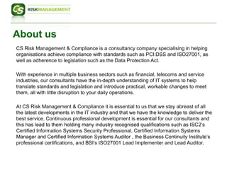 Information Secuirty Vulnerability Management | PPTX
