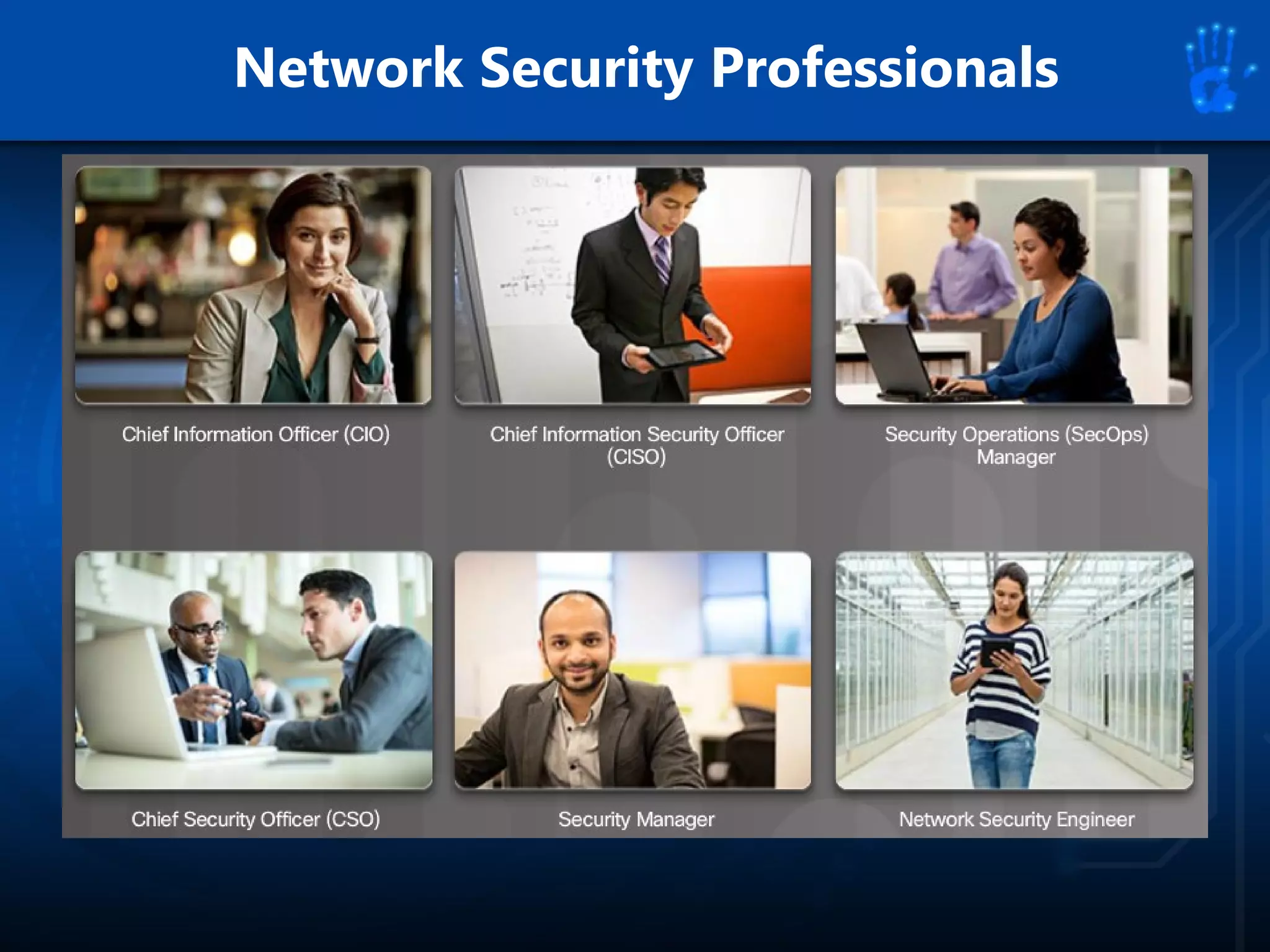 Network Security Professionals
 