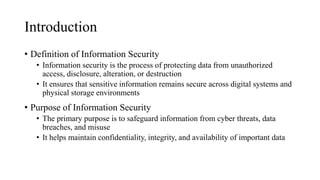 Comprehensive Guide to Information Security: Protecting Data and ...