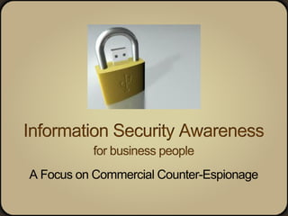 Information security awareness for business people 18mb