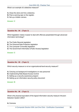 Information security foundation based on iso iec 27002 | PDF