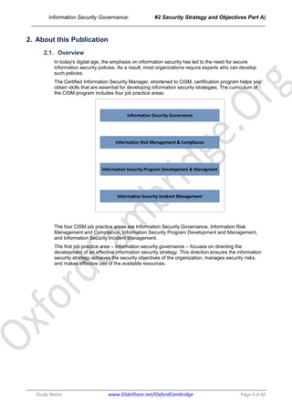 Information Security Governance #2A | PDF