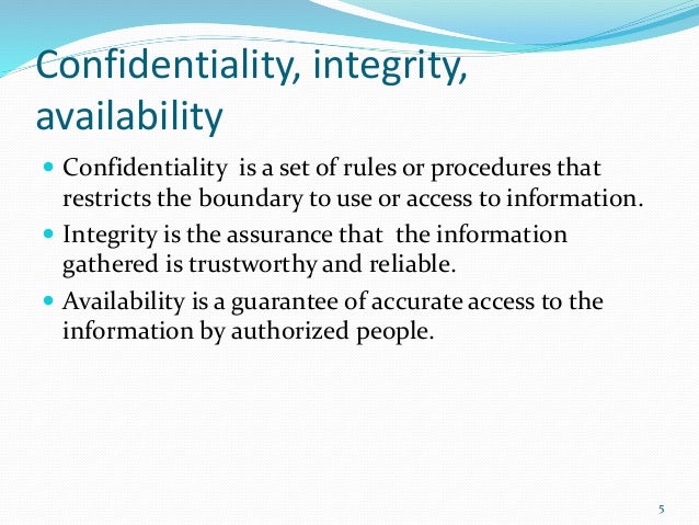 Information security group presentation ppt