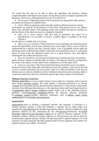 Information Security Lecture Notes | PDF