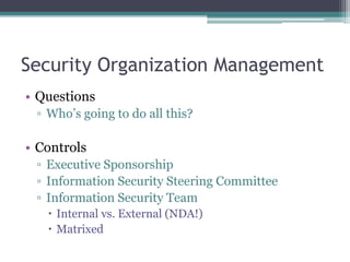 Information Security Management 101 | PDF
