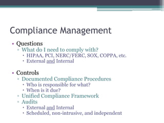 Information Security Management 101 | PDF