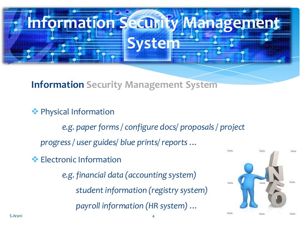 Information security management system