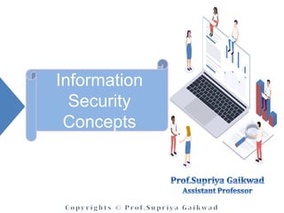 Information
Security
Concepts
 