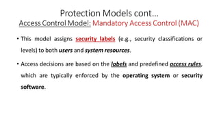 Information Security (Protection Model _ Access Control ).pdf