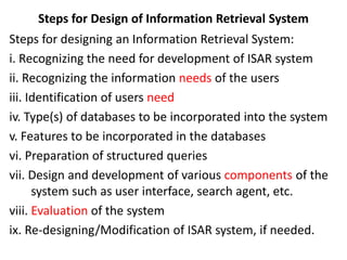 Structured Retrieval Information storage and retrieval | PDF