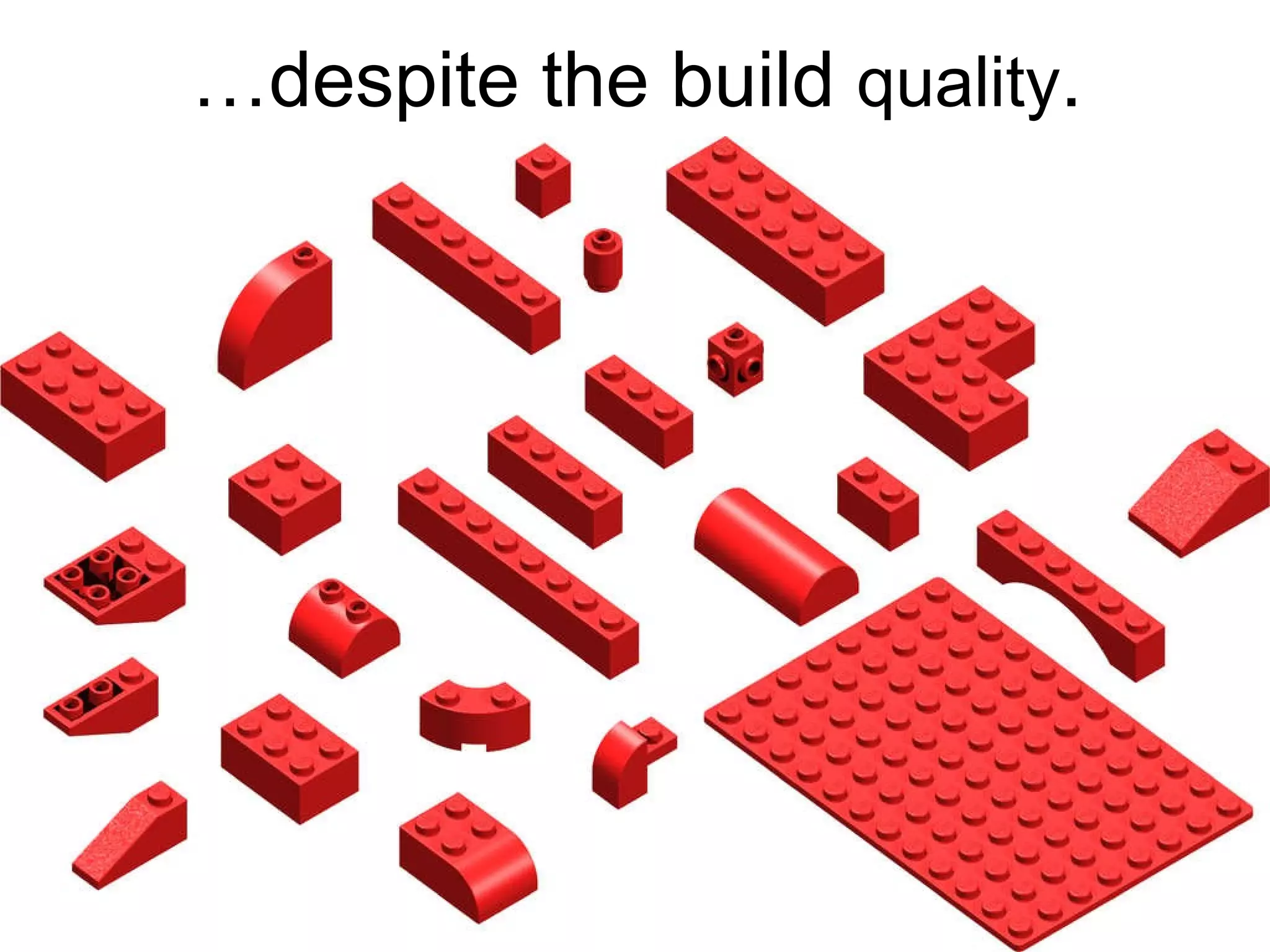 …despite the build  quality . 