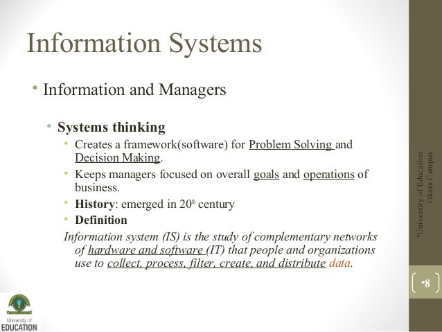 information systems definition