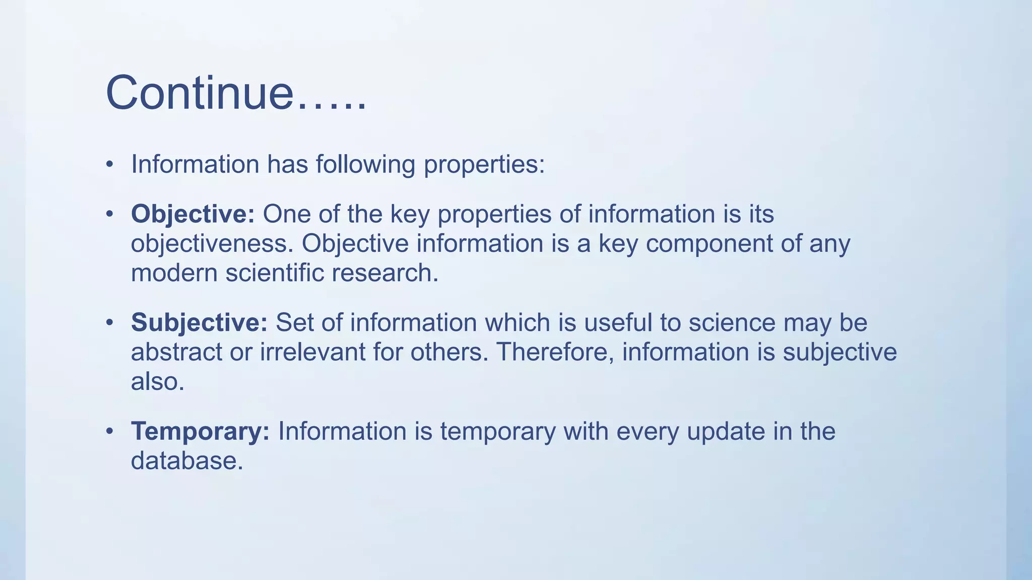 Information system | PPTX