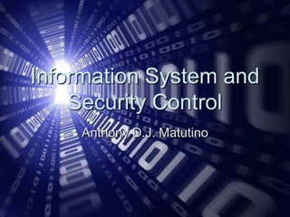 Information system and security control | PDF