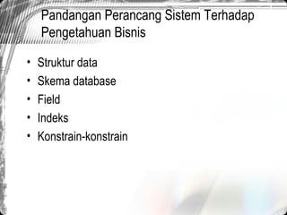 Information system building block | PPT