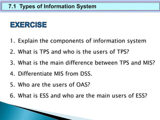 Tell Information System Information System Part 1 | PPTX