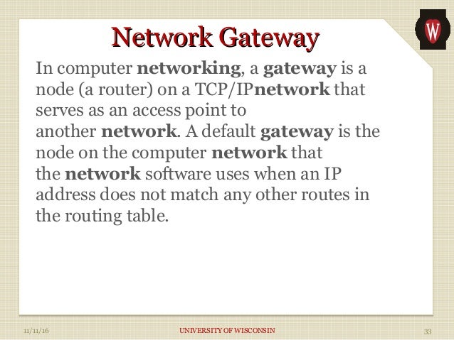 Network Design, Common Network Terminology and Security Implications