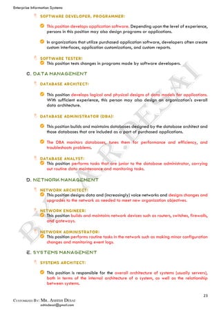 Information systems and its components iii | PDF
