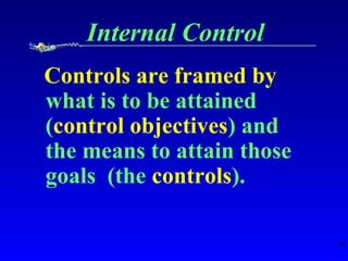 Information systems audit and control | PPT