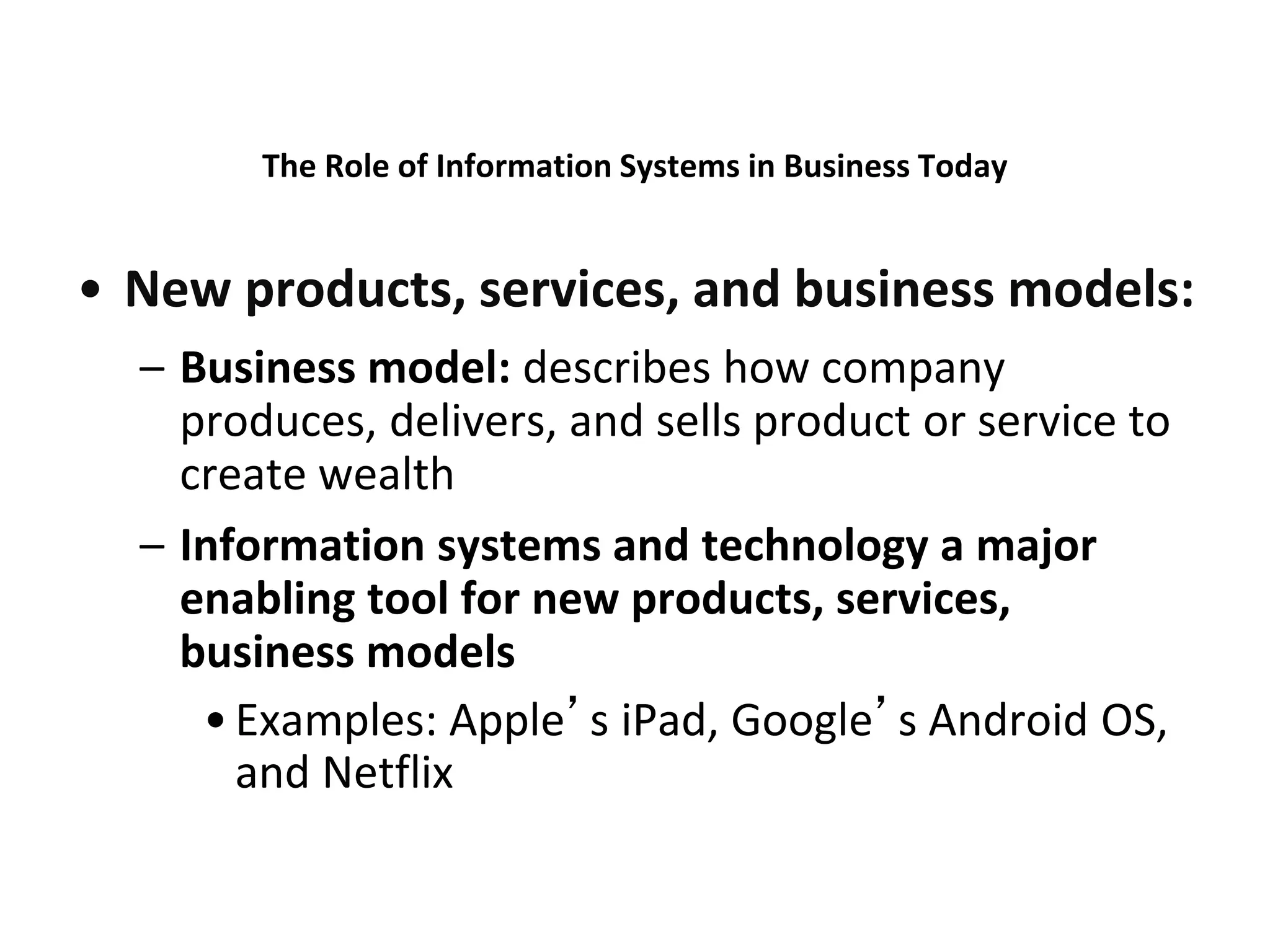 Global Business Today 9e Information Systems in Global