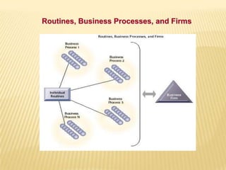 Routines, Business Processes, and Firms
 