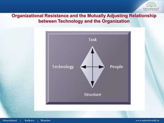 Organizational Resistance and the Mutually Adjusting Relationship
between Technology and the Organization
 