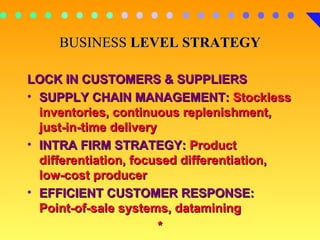 Strategic Lock In Information systems, organizations, management, and strategy | PPT