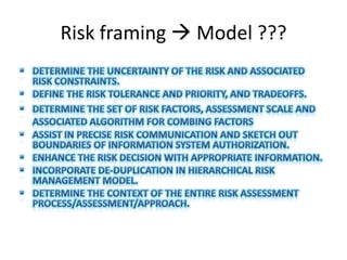NIST 800 30 revision Sep 2012 | PPTX