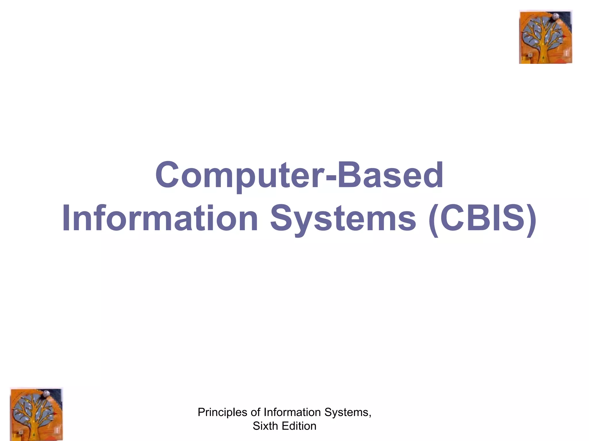 computer based information system | PPT | Computer Networking | Computing